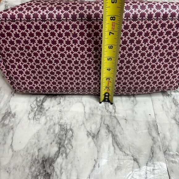 Kate Spade New York Spade Link Tote Large Bag zip pink saffiano pvc leather - Picture 5 of 11